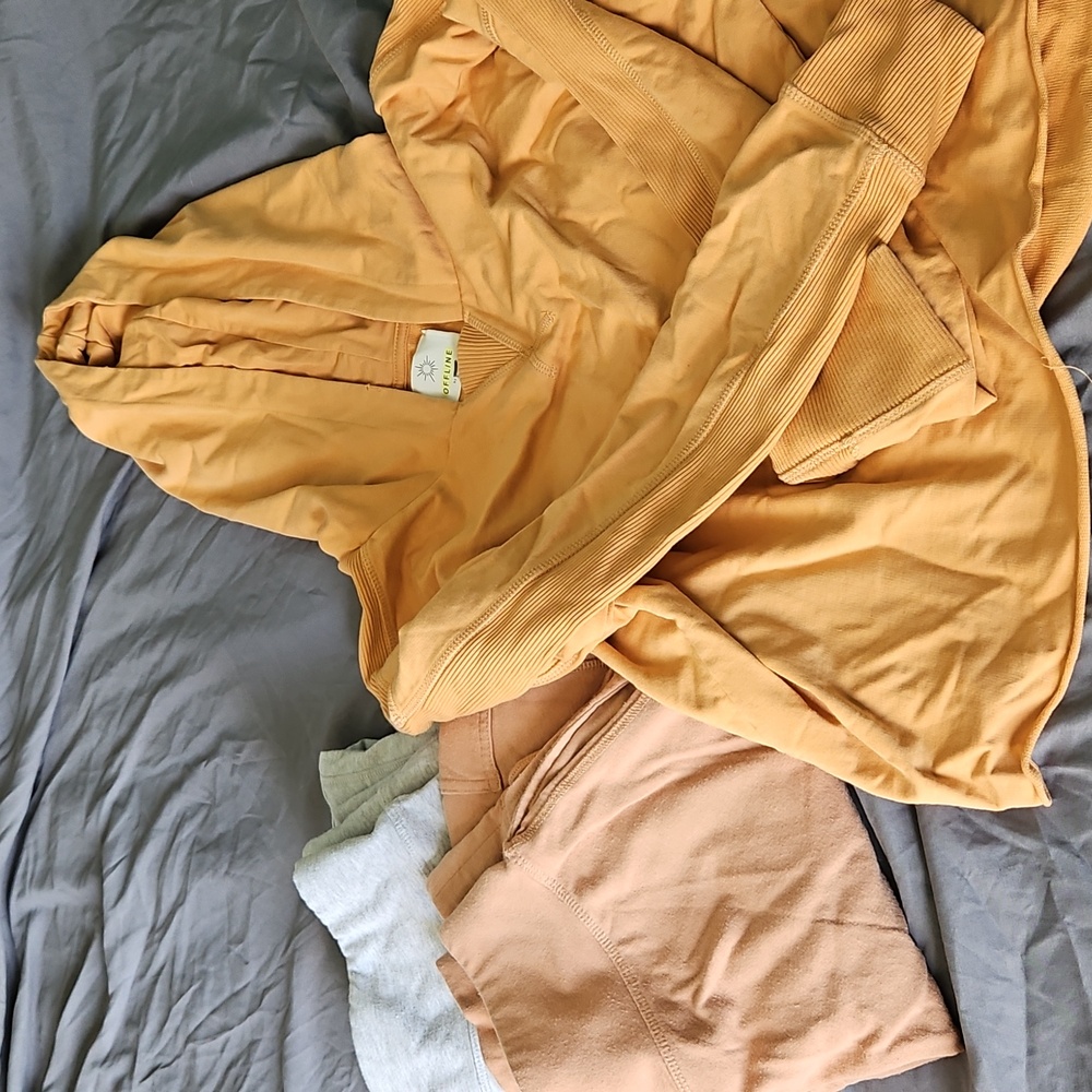 Aerie Offline Joggers + Cropped Hoodie Bundle